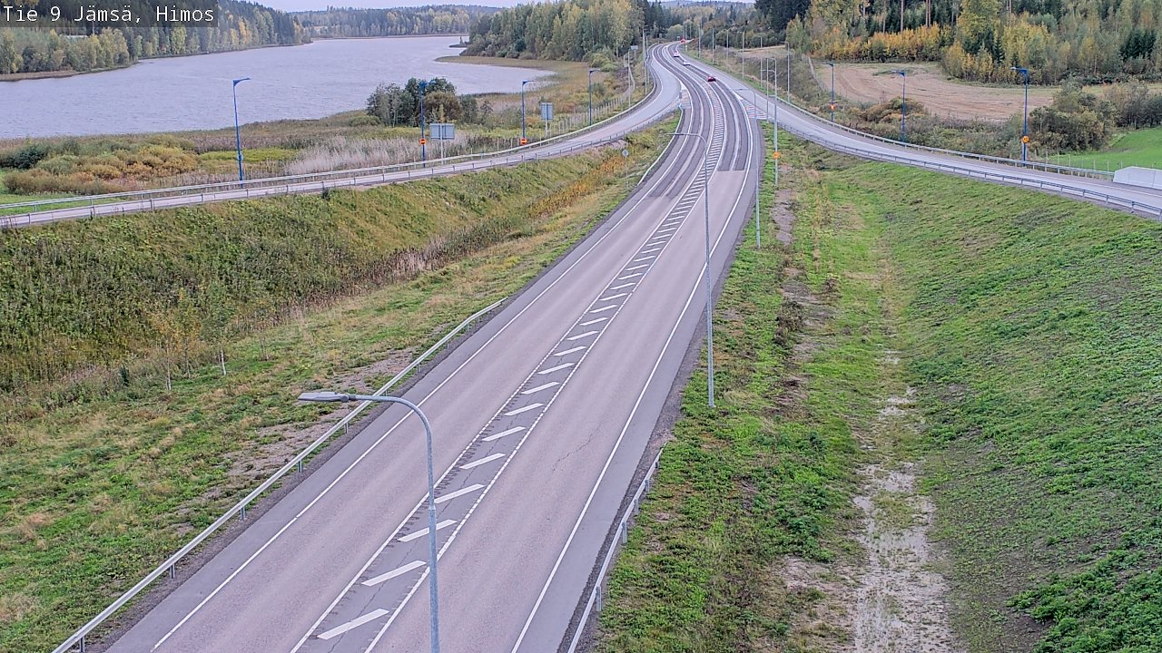 Weather Camera Image Road 9 Jämsä, Himos, Jämsä, Keski-Suomi