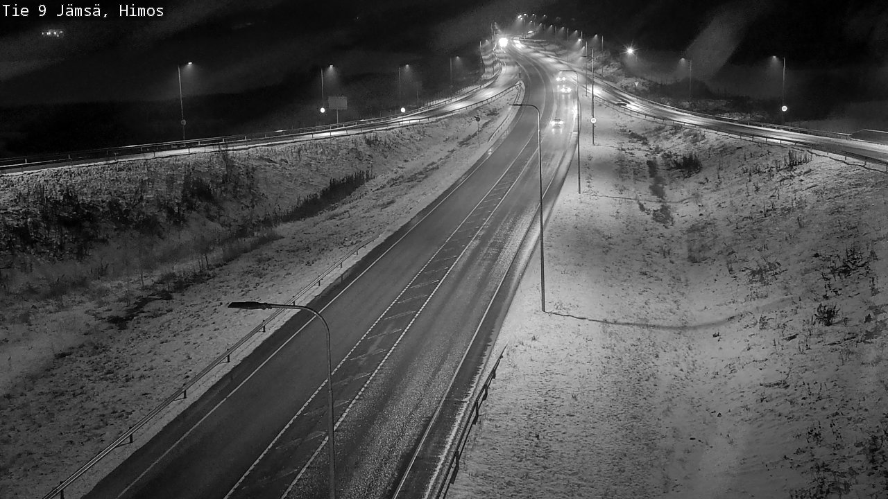 Weather Camera Image Road 9 Jämsä, Himos, Jämsä, Keski-Suomi