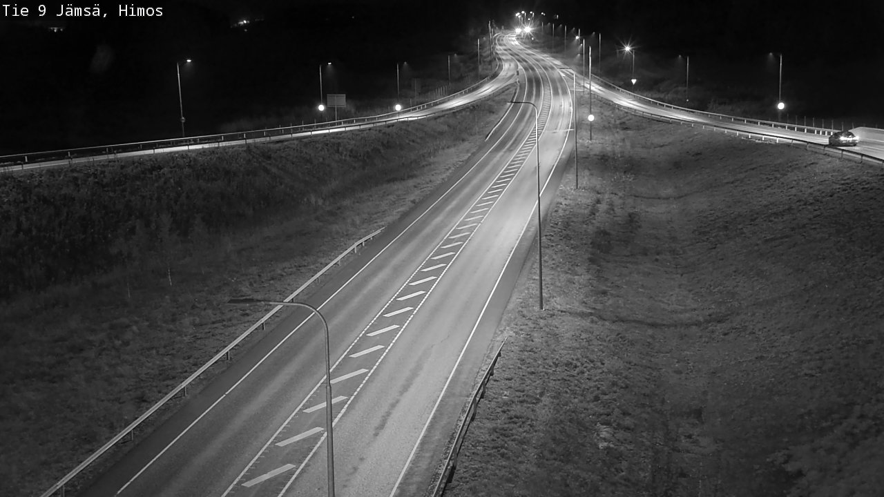 Weather Camera Image Road 9 Jämsä, Himos, Jämsä, Keski-Suomi