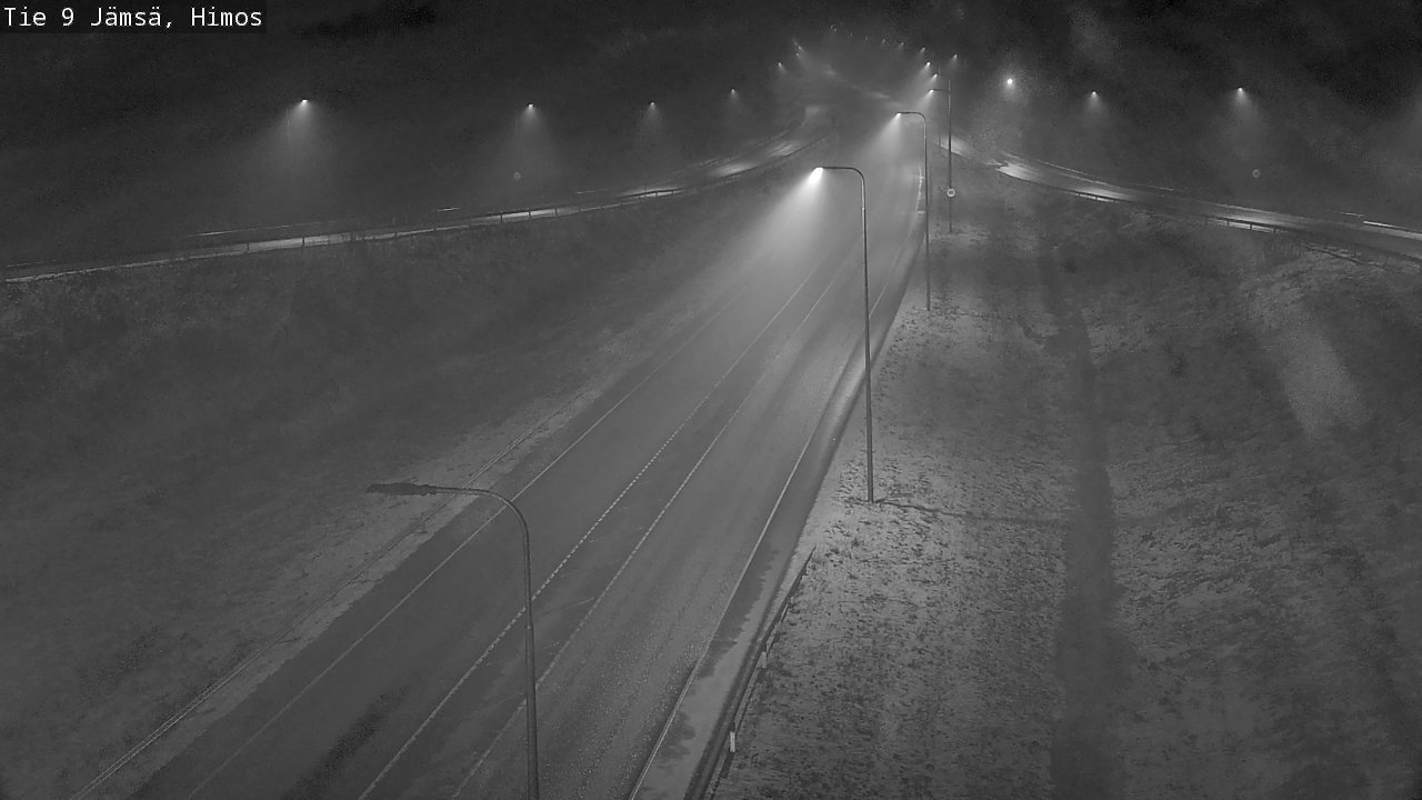 Weather Camera Image Road 9 Jämsä, Himos, Jämsä, Keski-Suomi