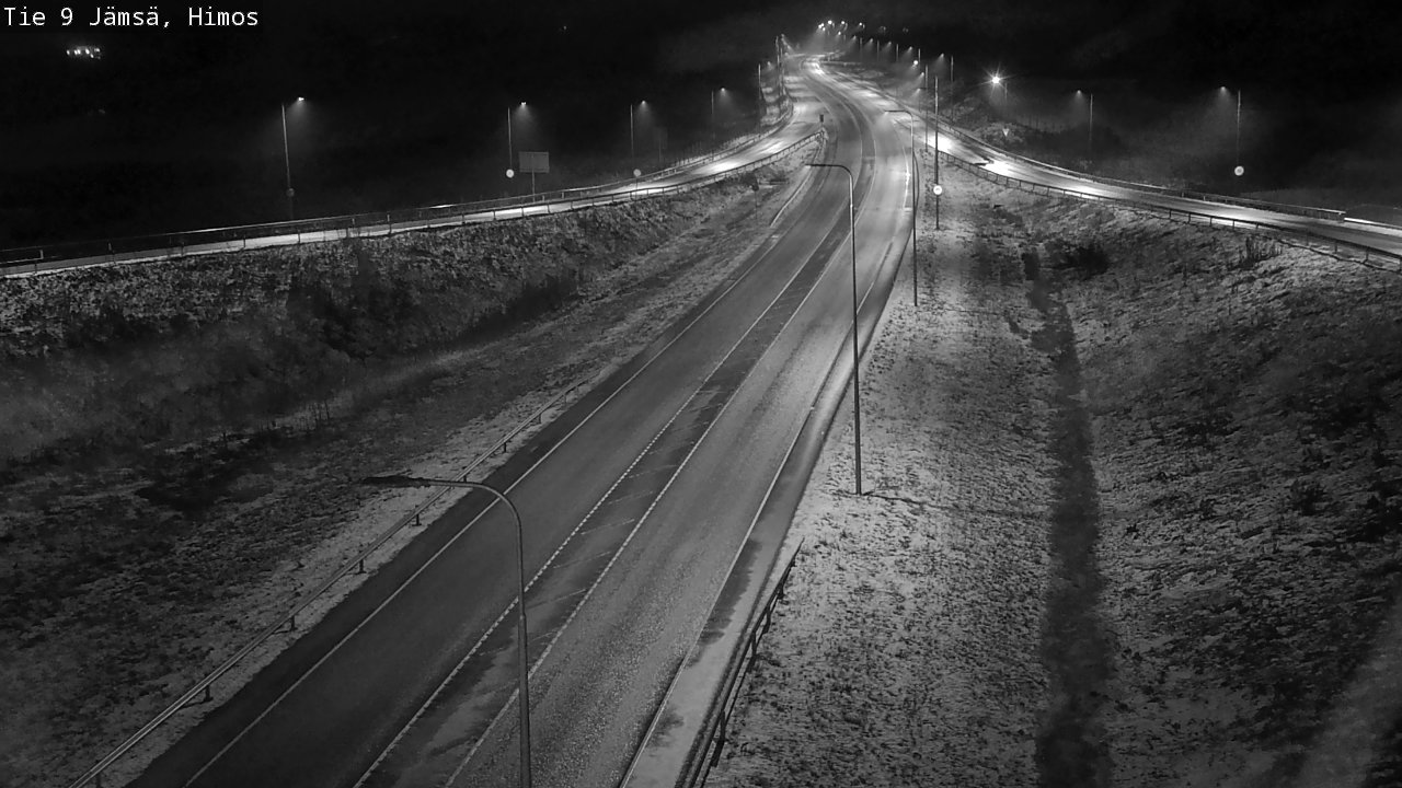 Weather Camera Image Väg 9 Jämsä, Himos, Jämsä, Keski-Suomi