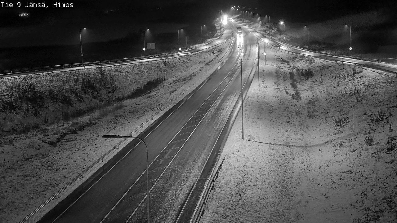 Weather Camera Image Road 9 Jämsä, Himos, Jämsä, Keski-Suomi