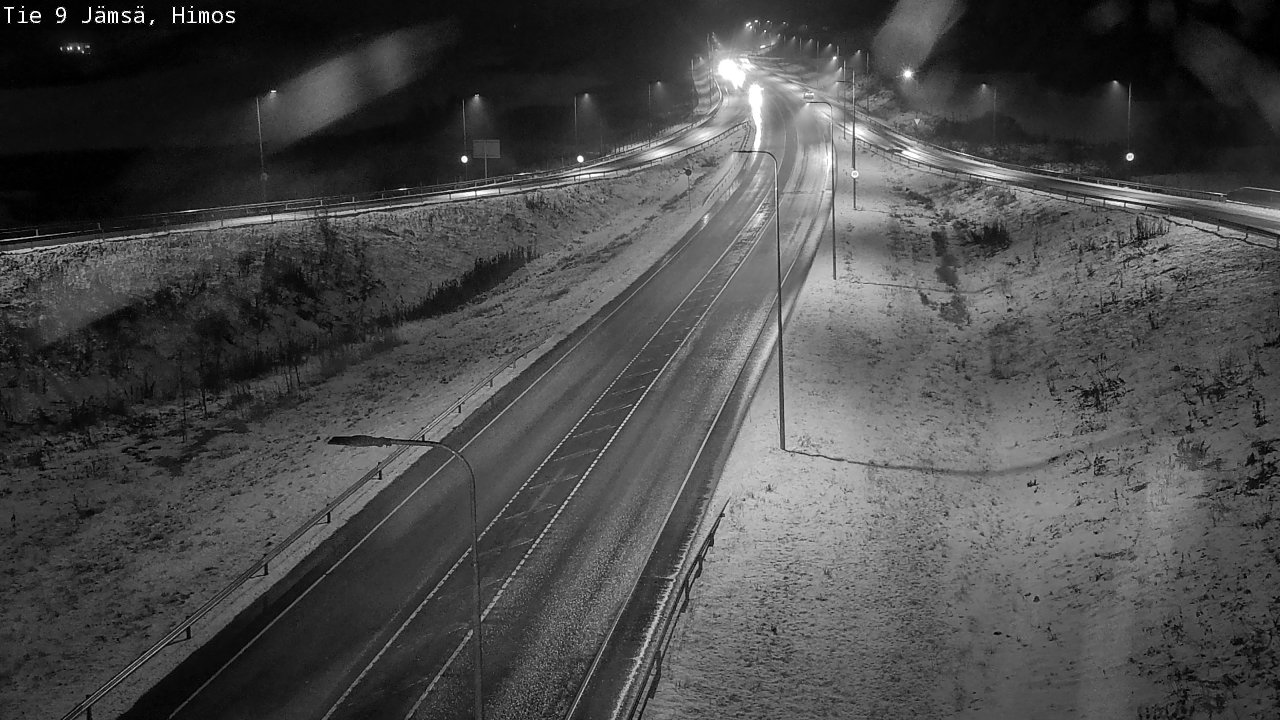 Weather Camera Image Road 9 Jämsä, Himos, Jämsä, Keski-Suomi