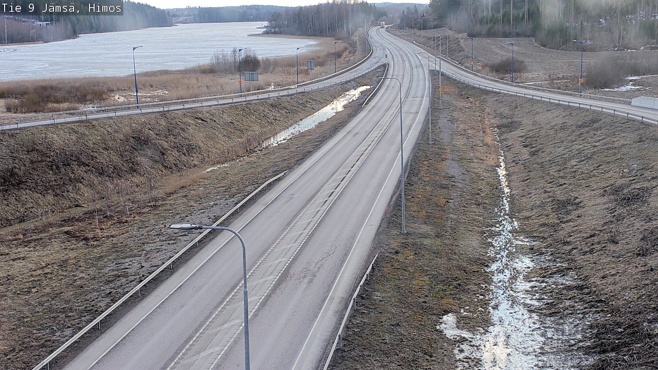 Weather Camera Image Väg 9 Jämsä, Himos, Jämsä, Keski-Suomi