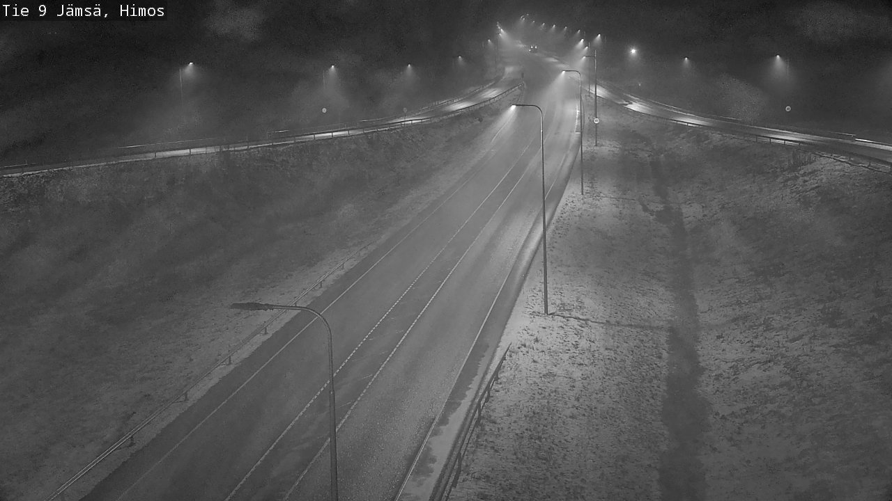 Weather Camera Image Road 9 Jämsä, Himos, Jämsä, Keski-Suomi