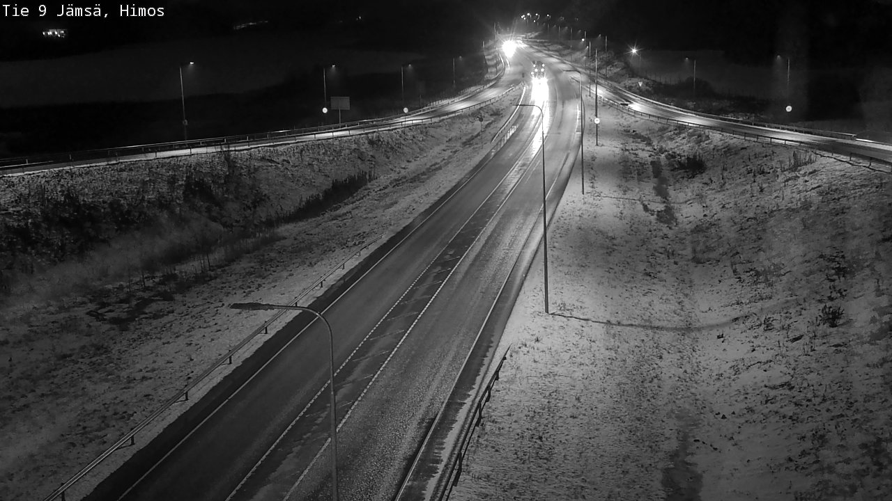 Weather Camera Image Road 9 Jämsä, Himos, Jämsä, Keski-Suomi