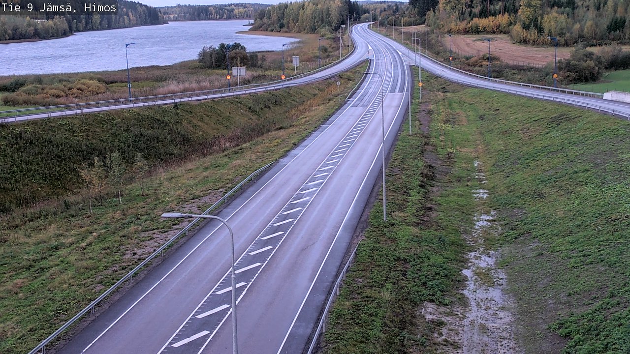 Weather Camera Image Road 9 Jämsä, Himos, Jämsä, Keski-Suomi
