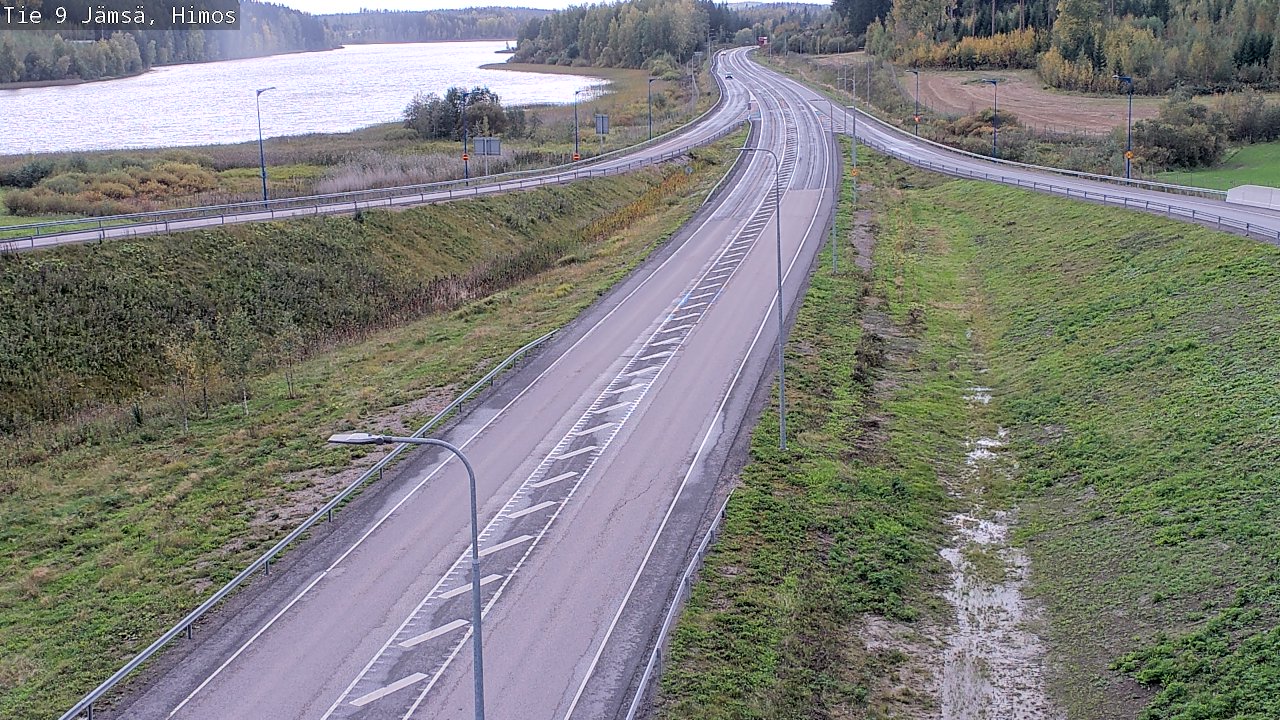 Weather Camera Image Road 9 Jämsä, Himos, Jämsä, Keski-Suomi