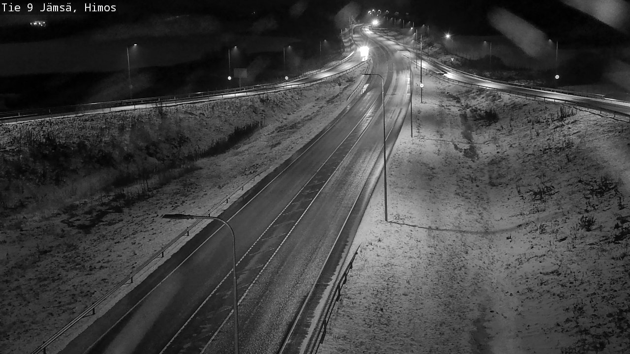 Weather Camera Image Road 9 Jämsä, Himos, Jämsä, Keski-Suomi