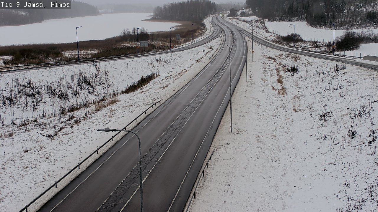 Weather Camera Image Road 9 Jämsä, Himos, Jämsä, Keski-Suomi