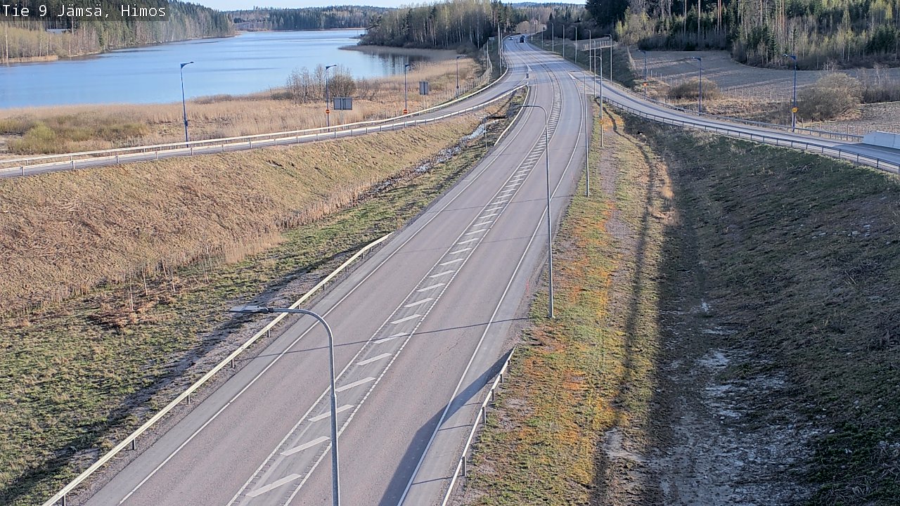 Weather Camera Image Road 9 Jämsä, Himos, Jämsä, Keski-Suomi