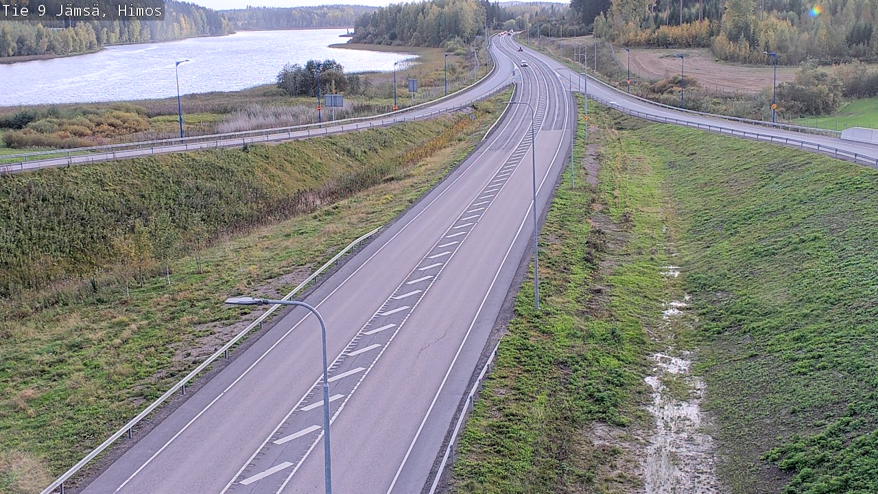 Weather Camera Image Road 9 Jämsä, Himos, Jämsä, Keski-Suomi