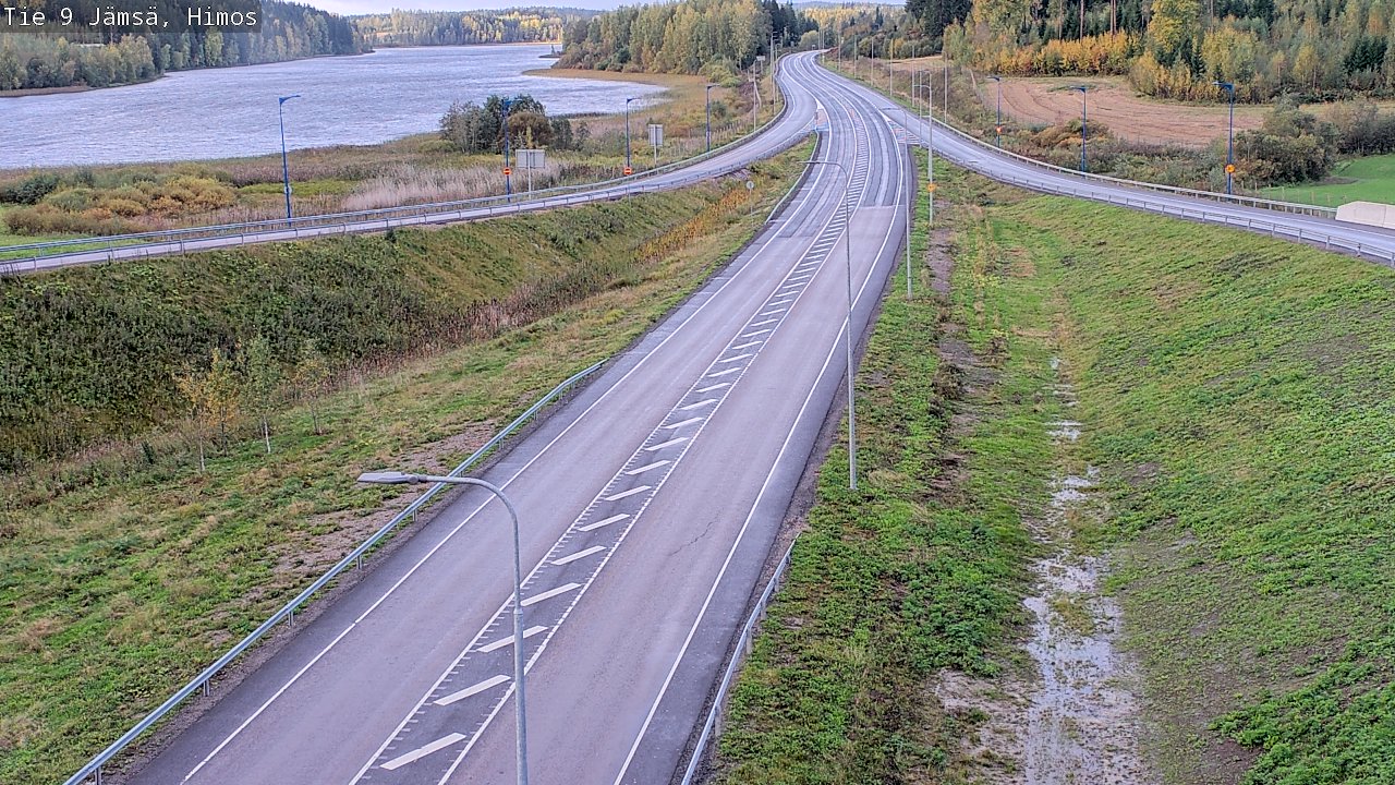 Weather Camera Image Road 9 Jämsä, Himos, Jämsä, Keski-Suomi