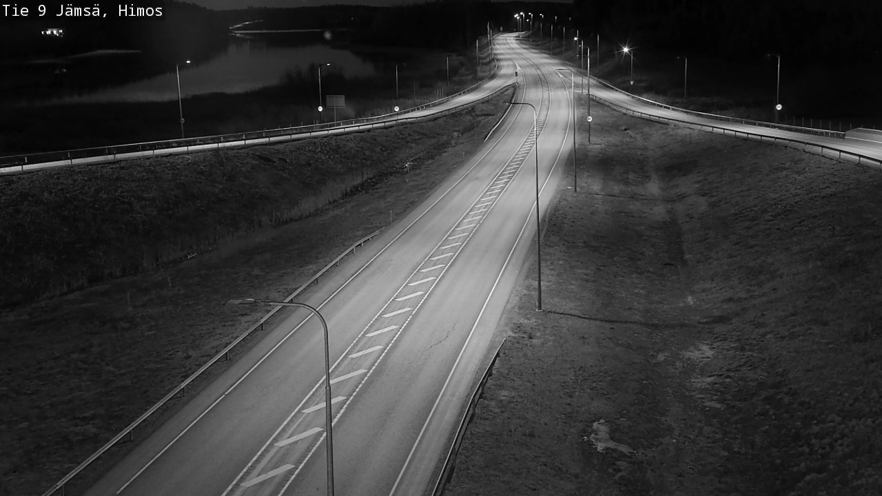 Weather Camera Image Road 9 Jämsä, Himos, Jämsä, Keski-Suomi