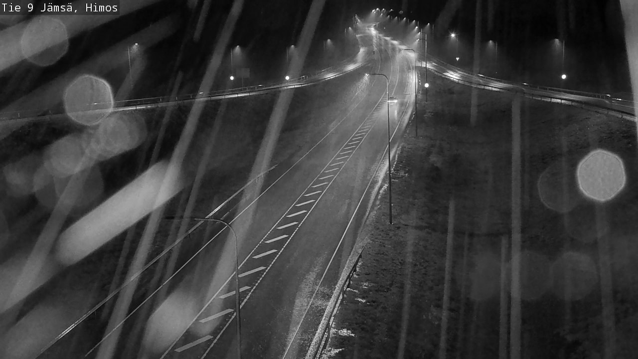 Weather Camera Image Road 9 Jämsä, Himos, Jämsä, Keski-Suomi