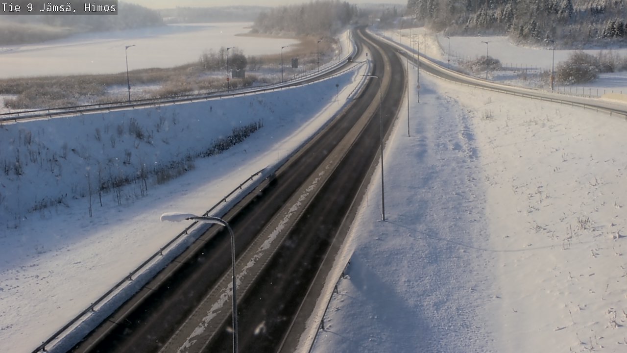 Weather Camera Image Road 9 Jämsä, Himos, Jämsä, Keski-Suomi