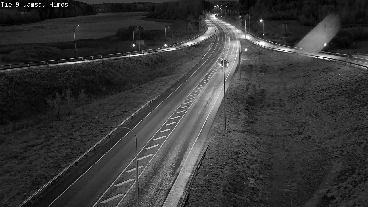 Weather Camera Image Road 9 Jämsä, Himos, Jämsä, Keski-Suomi