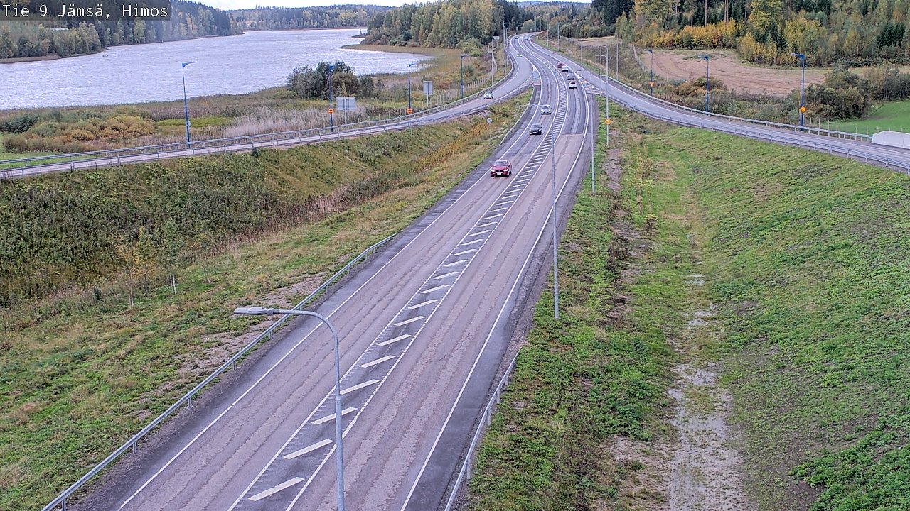 Weather Camera Image Road 9 Jämsä, Himos, Jämsä, Keski-Suomi
