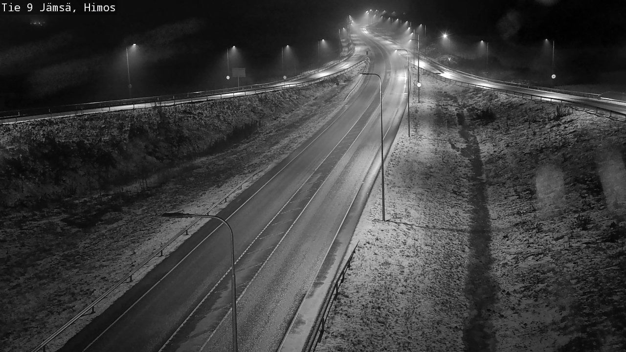 Weather Camera Image Road 9 Jämsä, Himos, Jämsä, Keski-Suomi