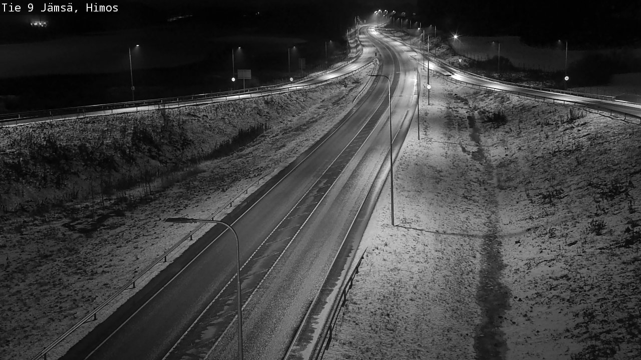 Weather Camera Image Road 9 Jämsä, Himos, Jämsä, Keski-Suomi