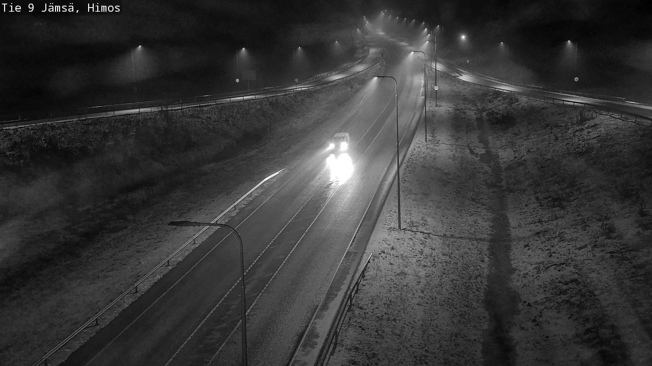 Weather Camera Image Road 9 Jämsä, Himos, Jämsä, Keski-Suomi