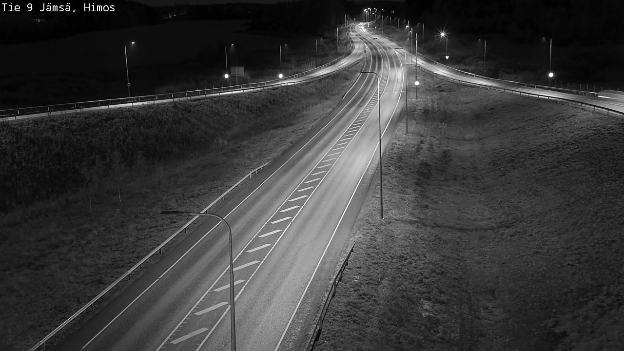 Weather Camera Image Road 9 Jämsä, Himos, Jämsä, Keski-Suomi