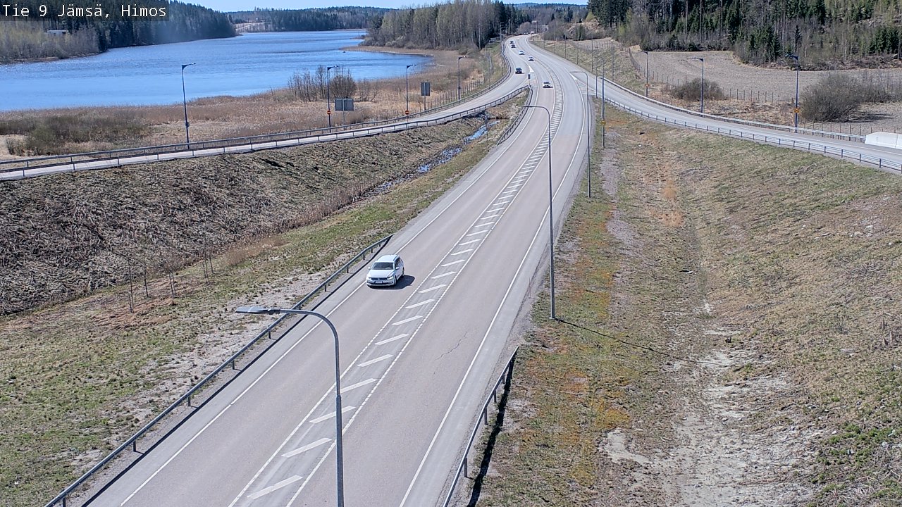 Weather Camera Image Road 9 Jämsä, Himos, Jämsä, Keski-Suomi