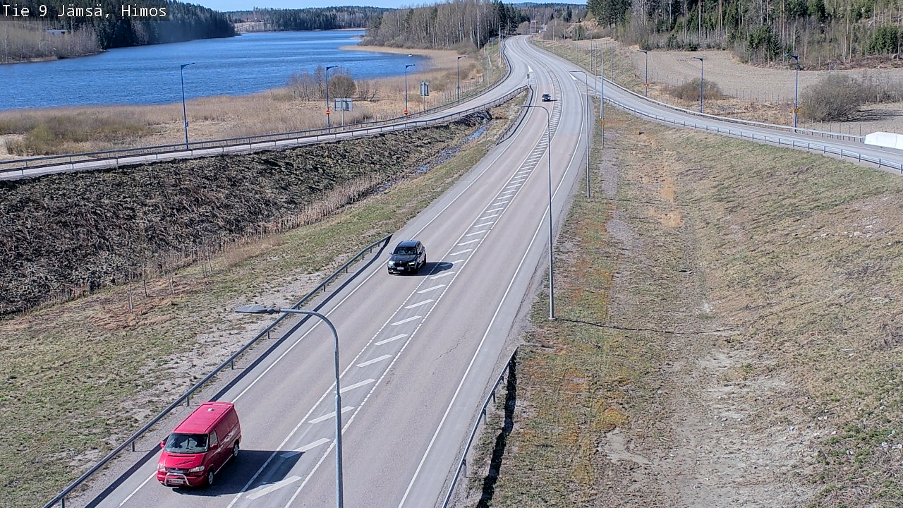 Weather Camera Image Road 9 Jämsä, Himos, Jämsä, Keski-Suomi