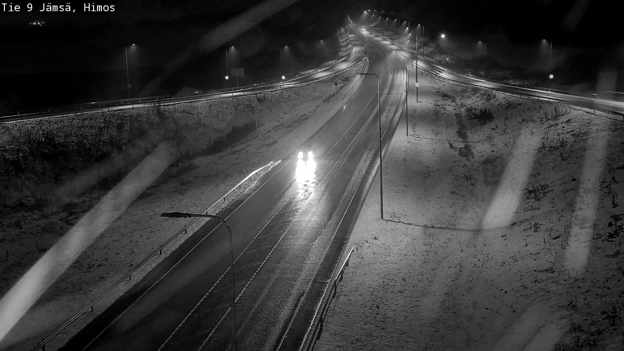 Weather Camera Image Road 9 Jämsä, Himos, Jämsä, Keski-Suomi