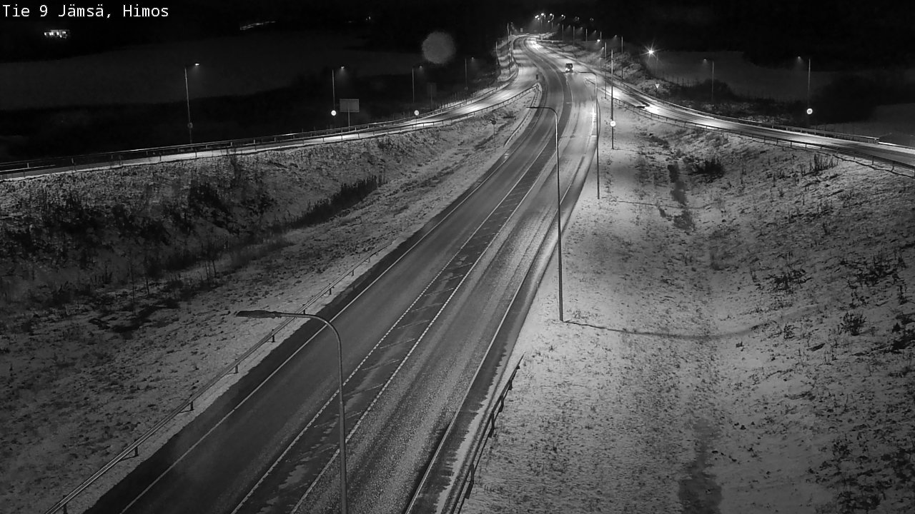 Weather Camera Image Road 9 Jämsä, Himos, Jämsä, Keski-Suomi
