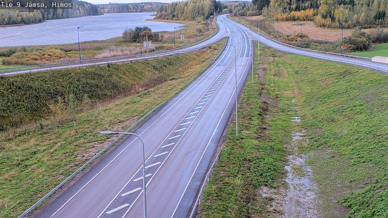 Weather Camera Image Road 9 Jämsä, Himos, Jämsä, Keski-Suomi