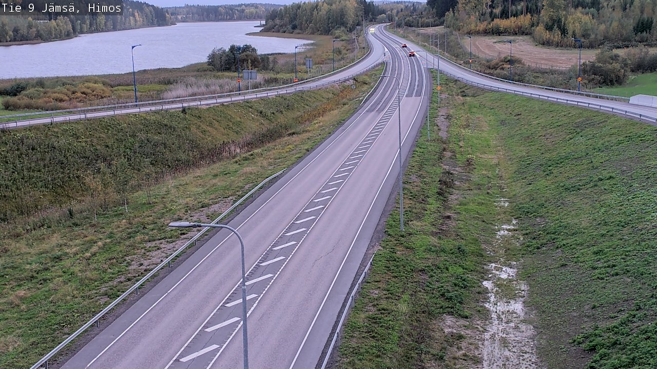 Weather Camera Image Road 9 Jämsä, Himos, Jämsä, Keski-Suomi