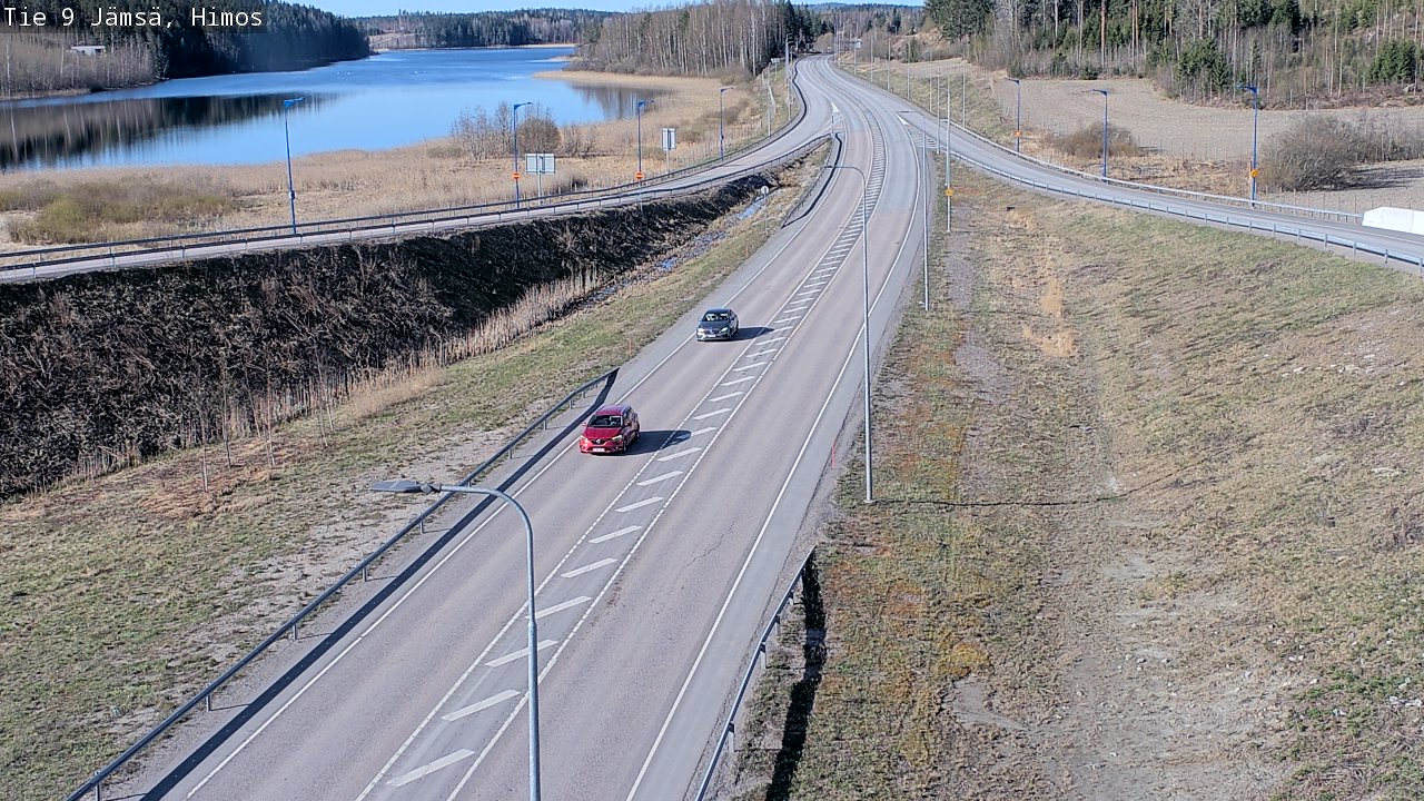 Weather Camera Image Road 9 Jämsä, Himos, Jämsä, Keski-Suomi