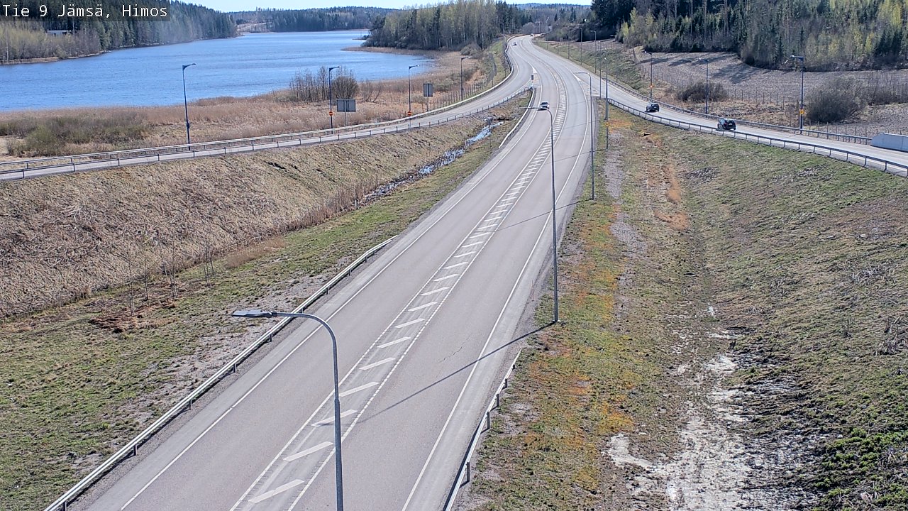 Weather Camera Image Road 9 Jämsä, Himos, Jämsä, Keski-Suomi