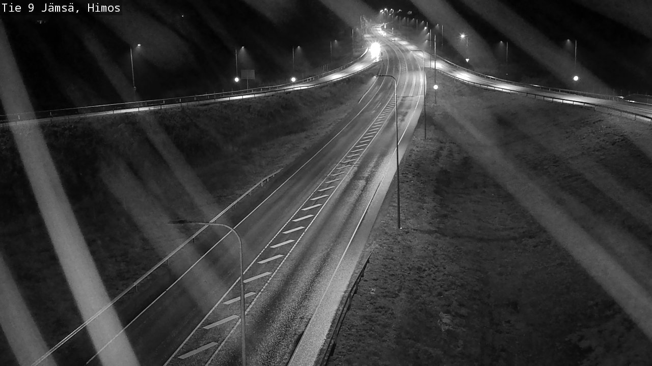 Weather Camera Image Road 9 Jämsä, Himos, Jämsä, Keski-Suomi