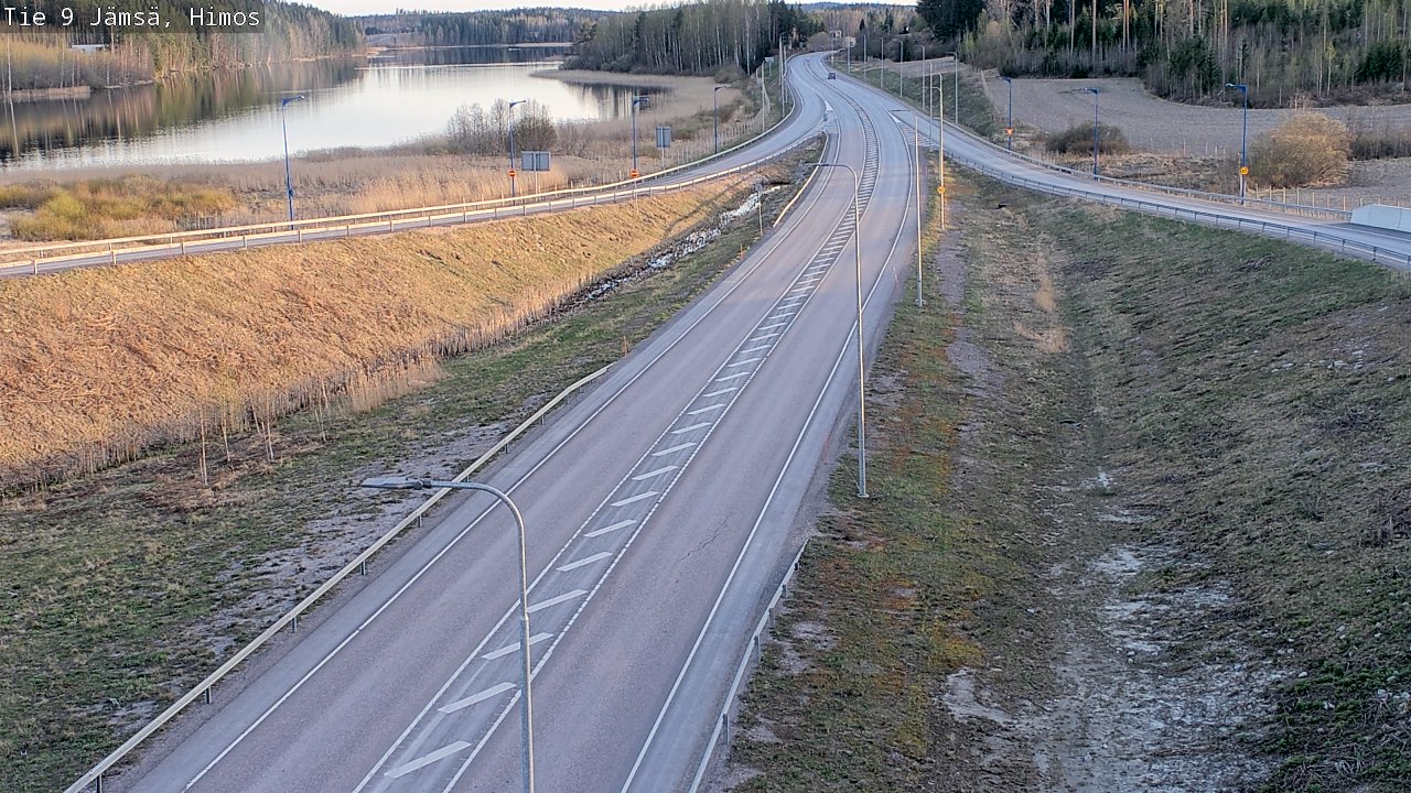 Weather Camera Image Road 9 Jämsä, Himos, Jämsä, Keski-Suomi