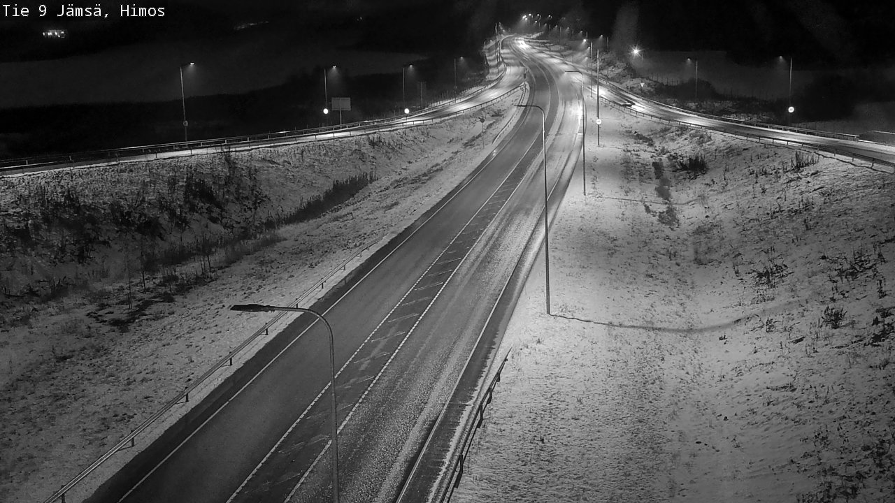 Weather Camera Image Road 9 Jämsä, Himos, Jämsä, Keski-Suomi