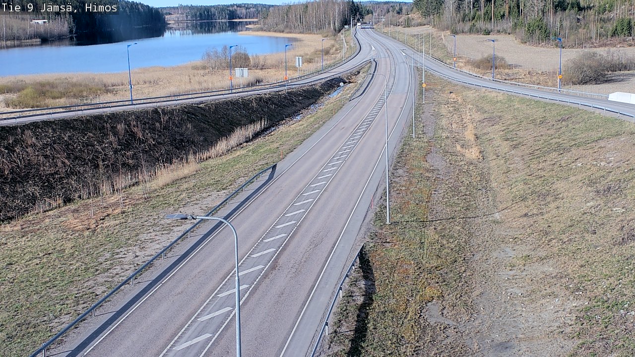 Weather Camera Image Road 9 Jämsä, Himos, Jämsä, Keski-Suomi