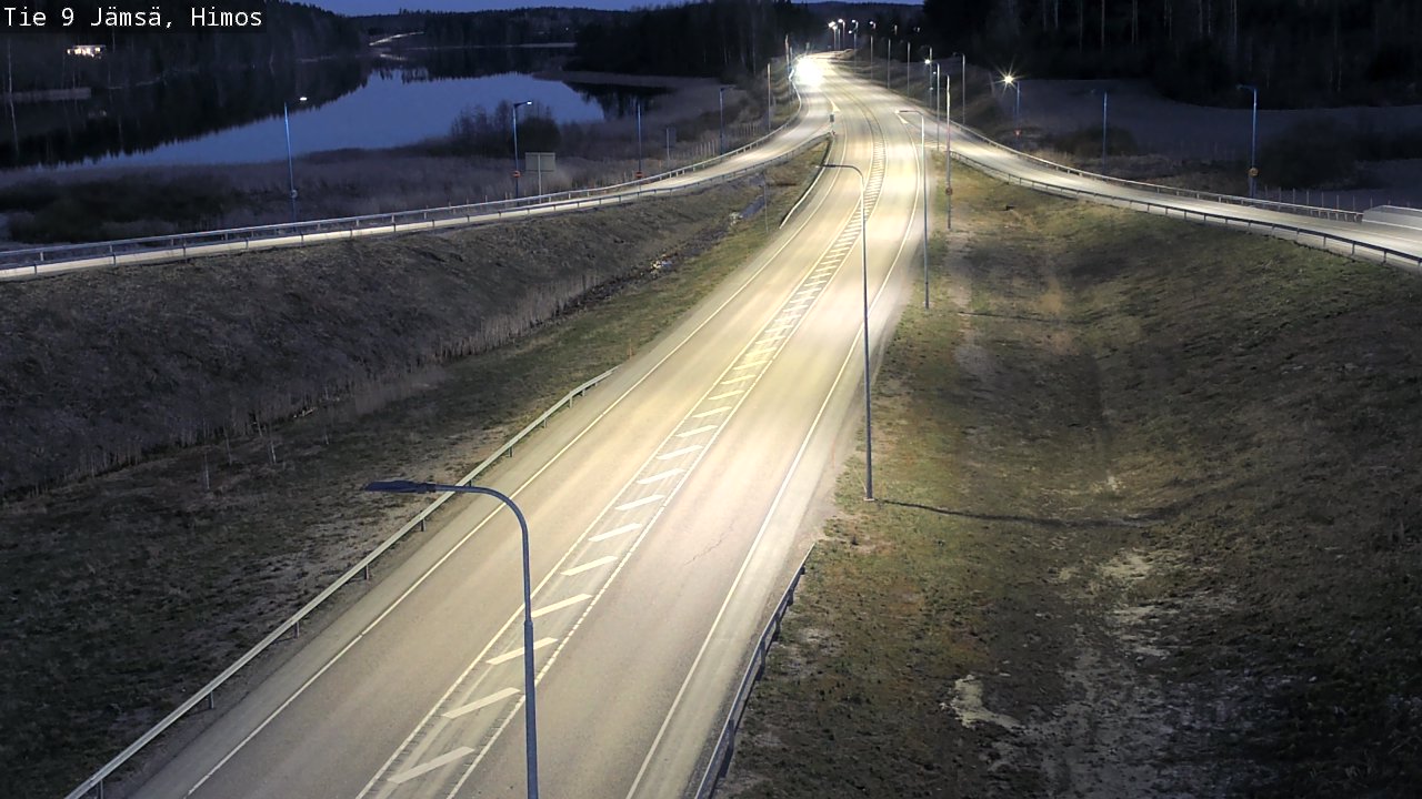 Weather Camera Image Road 9 Jämsä, Himos, Jämsä, Keski-Suomi