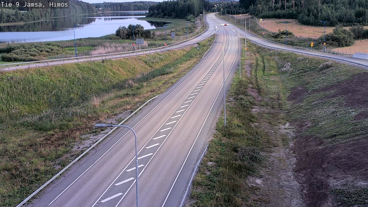 Weather Camera Image Väg 9 Jämsä, Himos, Jämsä, Keski-Suomi