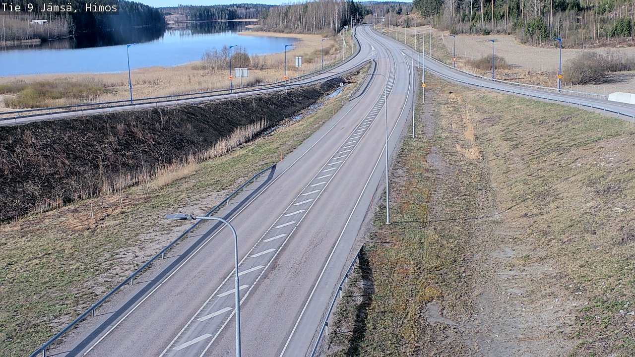 Weather Camera Image Road 9 Jämsä, Himos, Jämsä, Keski-Suomi