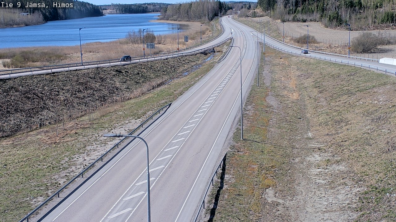 Weather Camera Image Road 9 Jämsä, Himos, Jämsä, Keski-Suomi