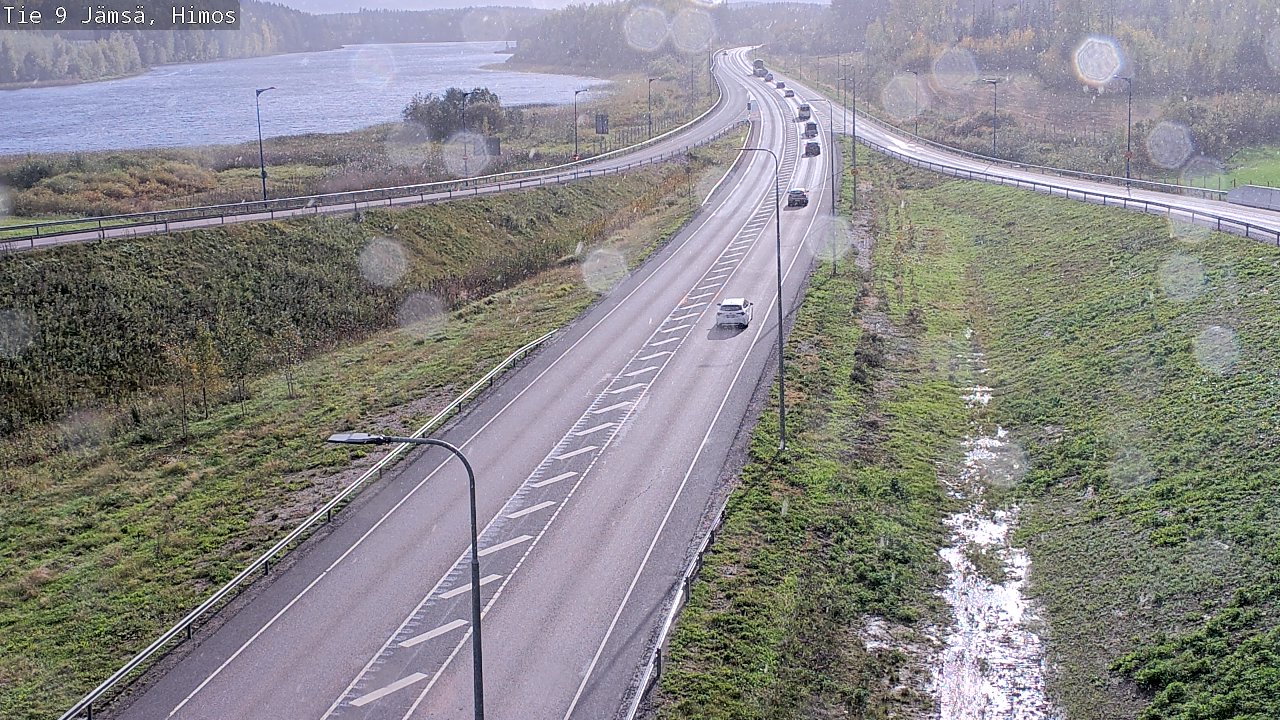 Weather Camera Image Road 9 Jämsä, Himos, Jämsä, Keski-Suomi
