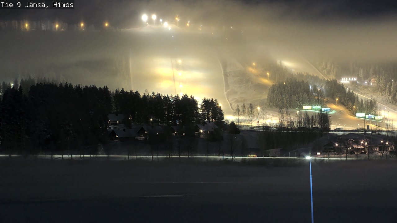 Weather Camera Image Road 9 Jämsä, Himos, Jämsä, Keski-Suomi