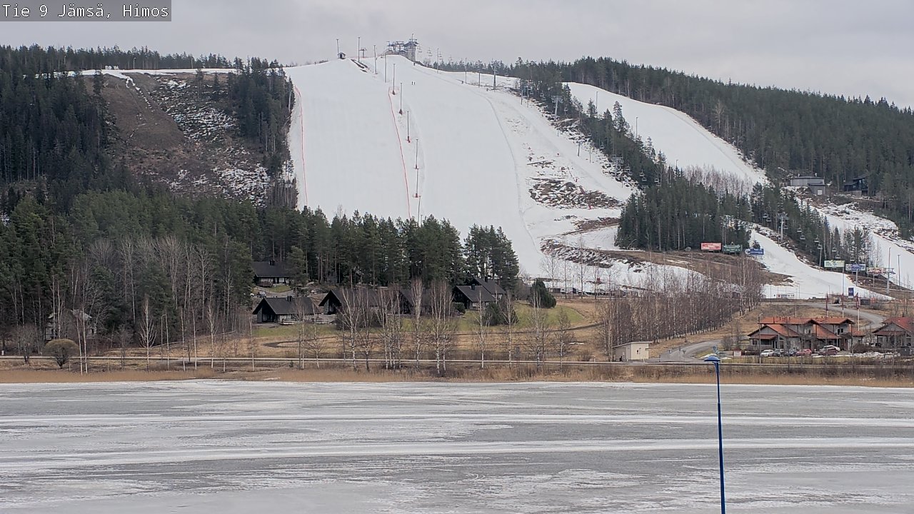 Weather Camera Image Väg 9 Jämsä, Himos, Jämsä, Keski-Suomi