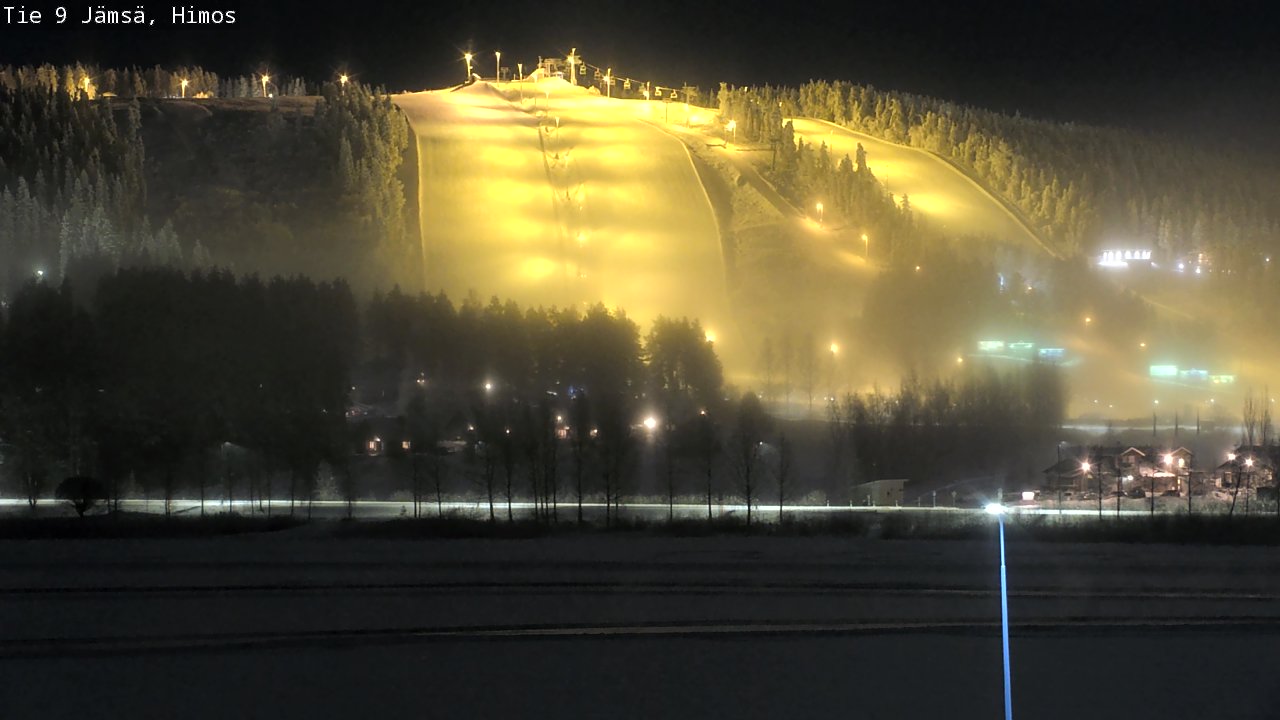 Weather Camera Image Road 9 Jämsä, Himos, Jämsä, Keski-Suomi
