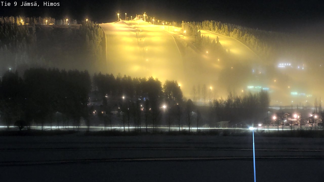 Weather Camera Image Road 9 Jämsä, Himos, Jämsä, Keski-Suomi