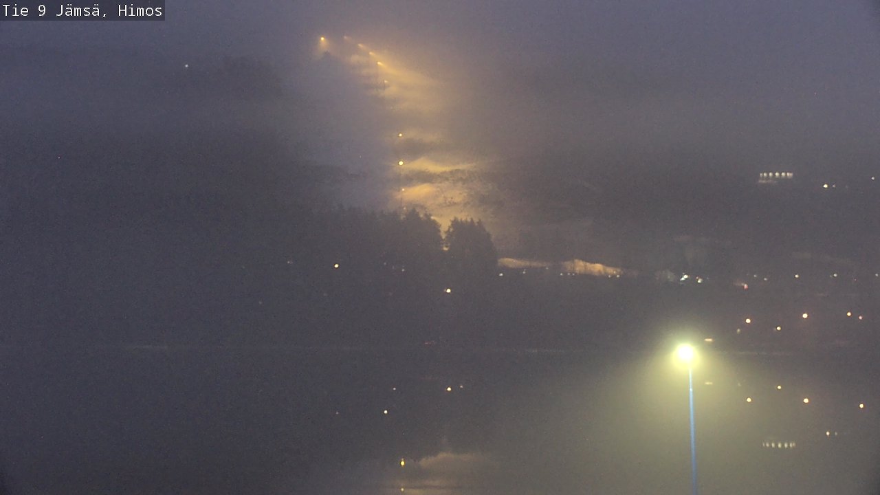 Weather Camera Image Väg 9 Jämsä, Himos, Jämsä, Keski-Suomi