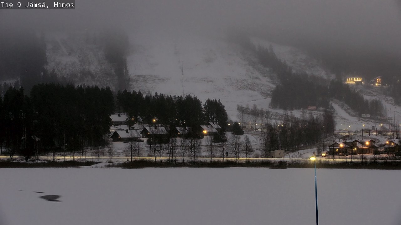 Weather Camera Image Väg 9 Jämsä, Himos, Jämsä, Keski-Suomi