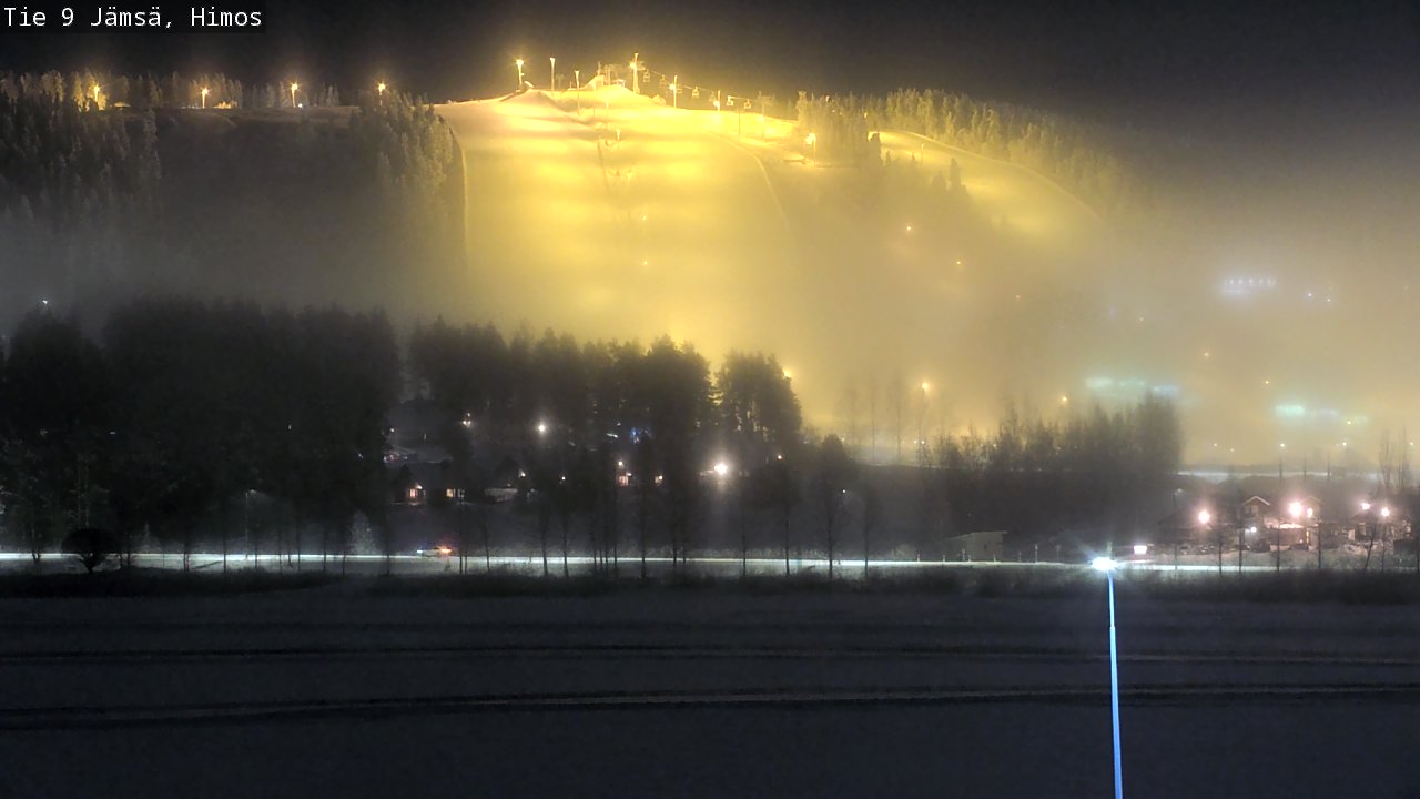 Weather Camera Image Road 9 Jämsä, Himos, Jämsä, Keski-Suomi